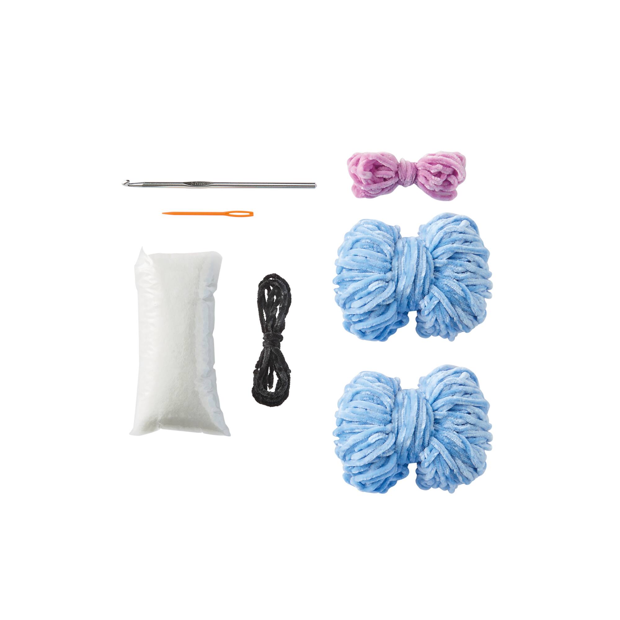 Jellyfish Intermediate Cuddle Craft Crochet Kit by Loops & Threads®